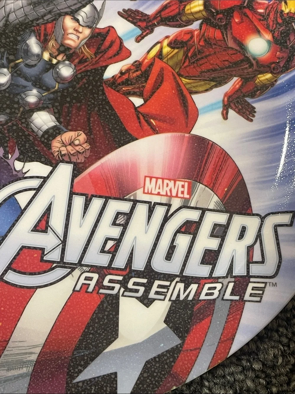 Marvel Avengers Assemble Melamine Dining Plate By ZAK! GUC